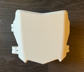 White 3D Printed Motocutz Style Plate